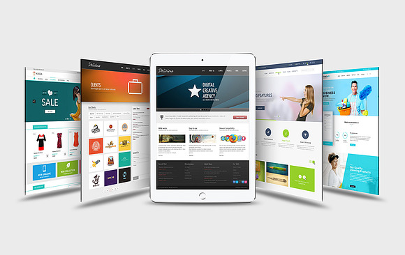 Apple Device Screen Mock-Up Bundle in Mobile & Web Mockups - product preview 2