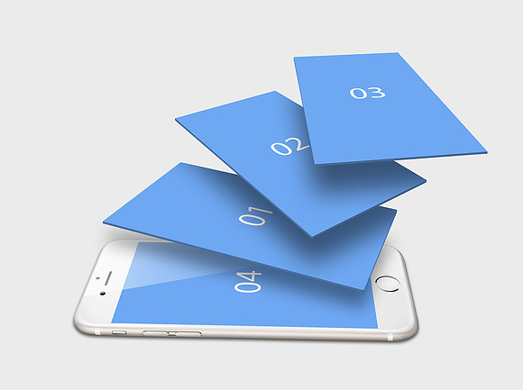 Apple Device Screen Mock-Up Bundle in Mobile & Web Mockups - product preview 9