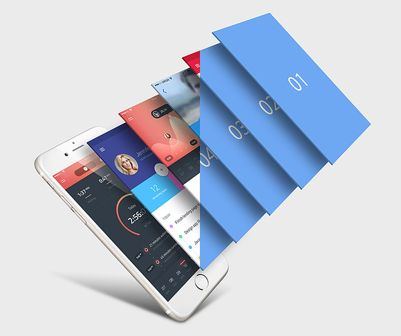Apple Device Screen Mock-Up Bundle in Mobile & Web Mockups - product preview 11