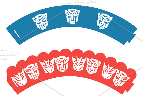 Transformers Birthday Party Package in Templates - product preview 3
