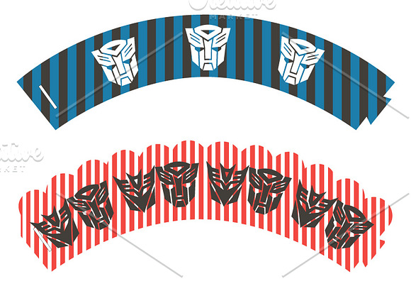 Transformers Birthday Party Package in Templates - product preview 5