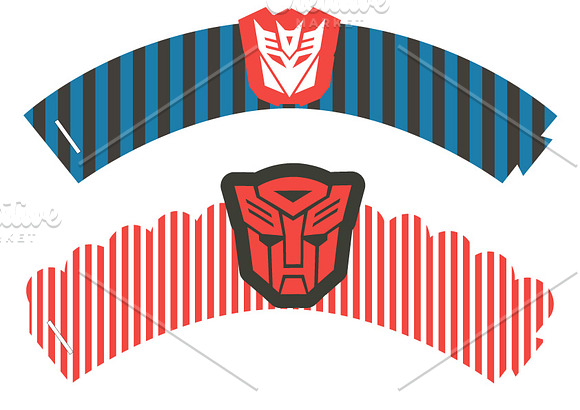 Transformers Birthday Party Package in Templates - product preview 6