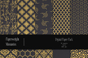 Patterned Paper - Gilded Dreams