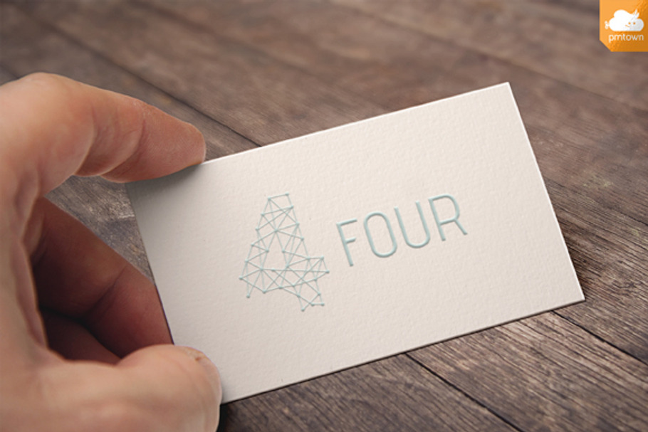 Four in Logo Templates - product preview 8