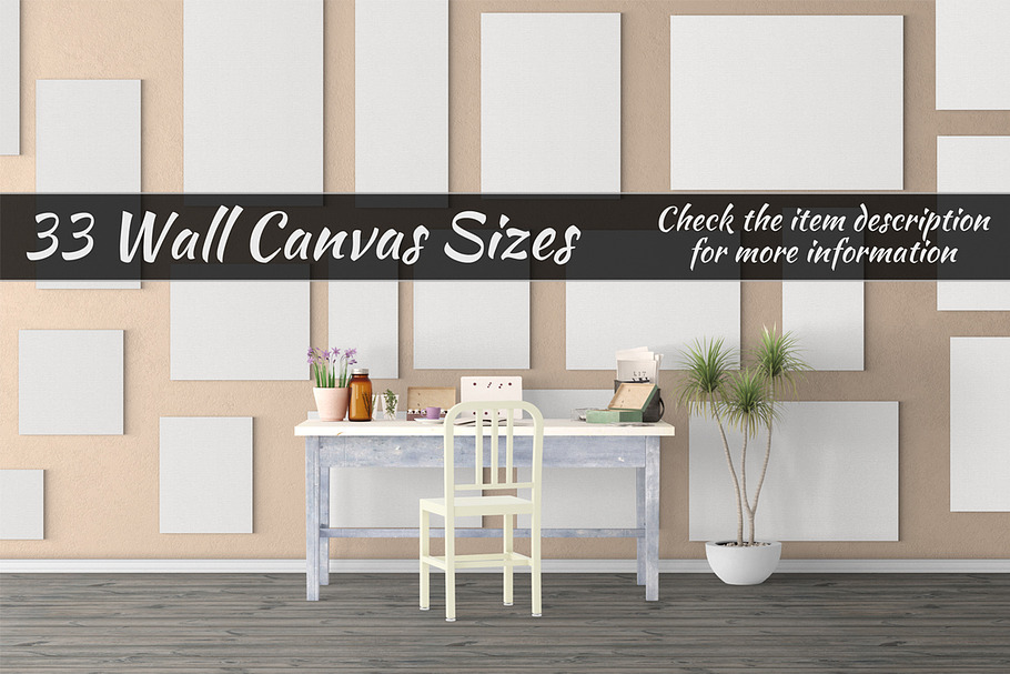 Canvas Mockups Vol 513 in Print Mockups - product preview 8