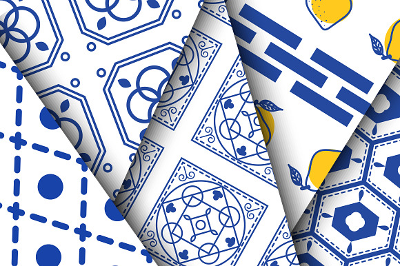 Mediterranean Seamless Patterns in Patterns - product preview 1