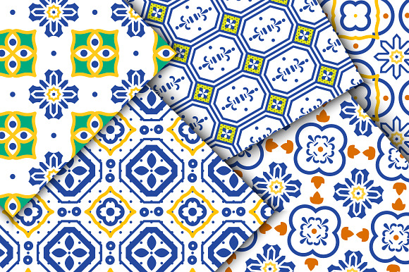 Mediterranean Seamless Patterns in Patterns - product preview 2
