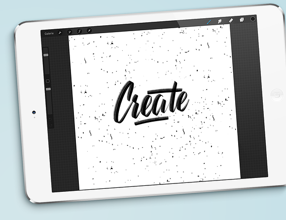 Procreate handlettering brushkit No3 in Photoshop Brushes - product preview 5
