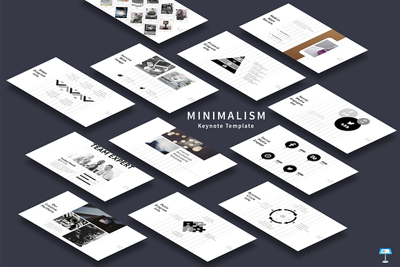 Minimalism Keynote Template in Keynote Templates - product preview 9