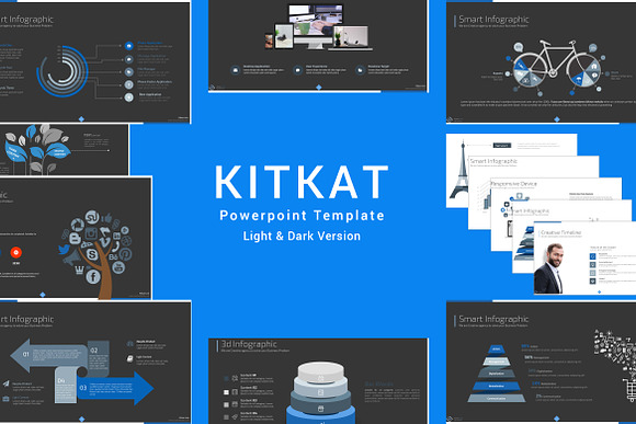 Kitkat Powerpoint Template in PowerPoint Templates - product preview 9