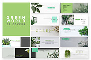 Green Word - FB Cover Pack