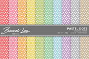 Pastel Dots Digital Paper