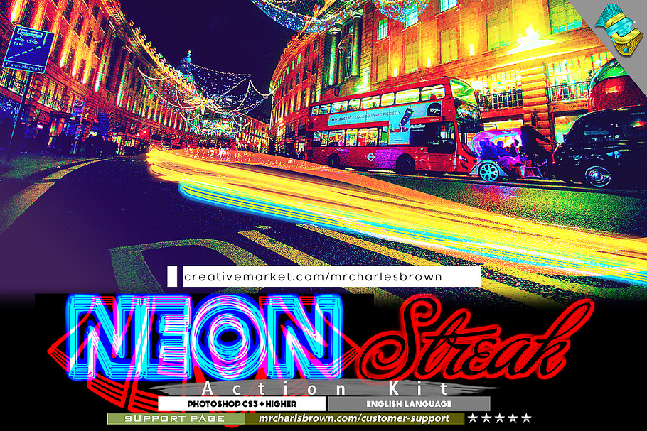 Neon Streak Action Kit in Add-Ons - product preview 8