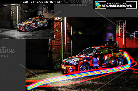 Neon Streak Action Kit in Add-Ons - product preview 7