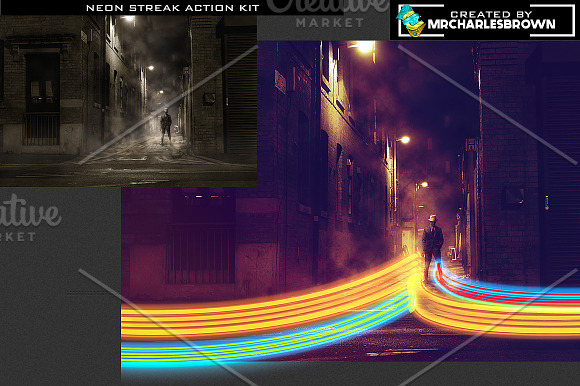 Neon Streak Action Kit in Add-Ons - product preview 8