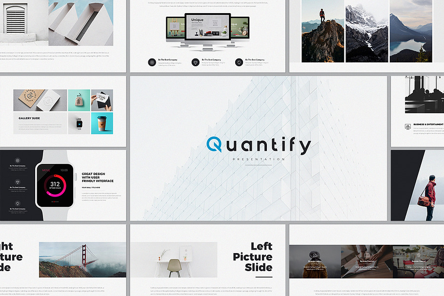 Quantify Powerpoint Presentation in PowerPoint Templates - product preview 8