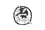 Samurai Jiu Jitsu Judo Fighting