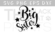 Big sister kids SVG EPS PNG DXF