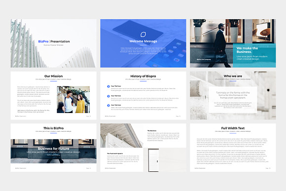BizPro. Powerpoint Business Template in PowerPoint Templates - product preview 1