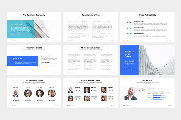 BizPro. Powerpoint Business Template in PowerPoint Templates - product preview 2