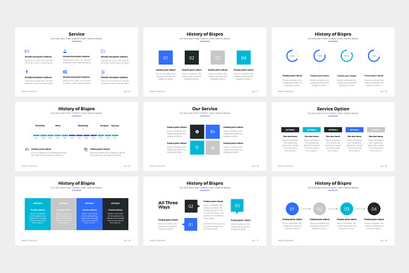 BizPro. Powerpoint Business Template in PowerPoint Templates - product preview 3