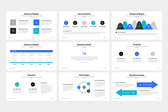 BizPro. Powerpoint Business Template in PowerPoint Templates - product preview 5