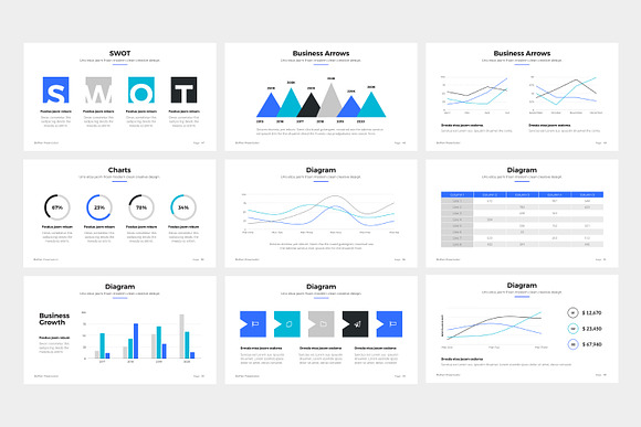 BizPro. Powerpoint Business Template in PowerPoint Templates - product preview 6