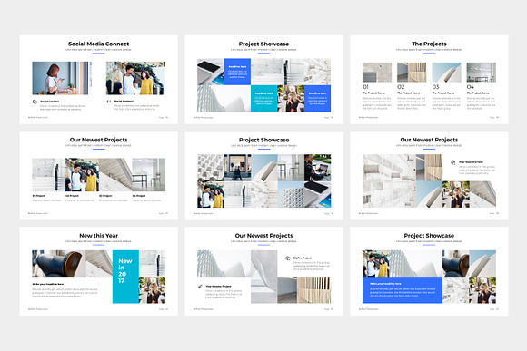 BizPro. Powerpoint Business Template in PowerPoint Templates - product preview 9