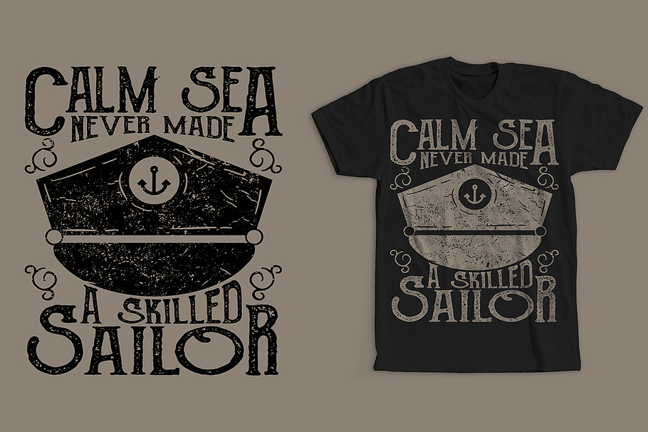 Calm Sea Never Made A Skilled Sailor in Illustrations - product preview 8
