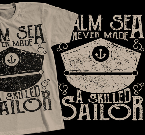 Calm Sea Never Made A Skilled Sailor in Illustrations - product preview 1