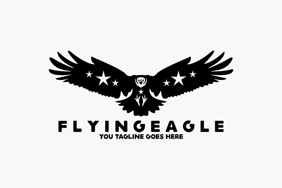 Flying Eagle in Logo Templates - product preview 8