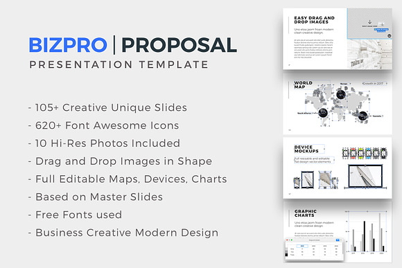 BizPro. Powerpoint Business Template in PowerPoint Templates - product preview 14