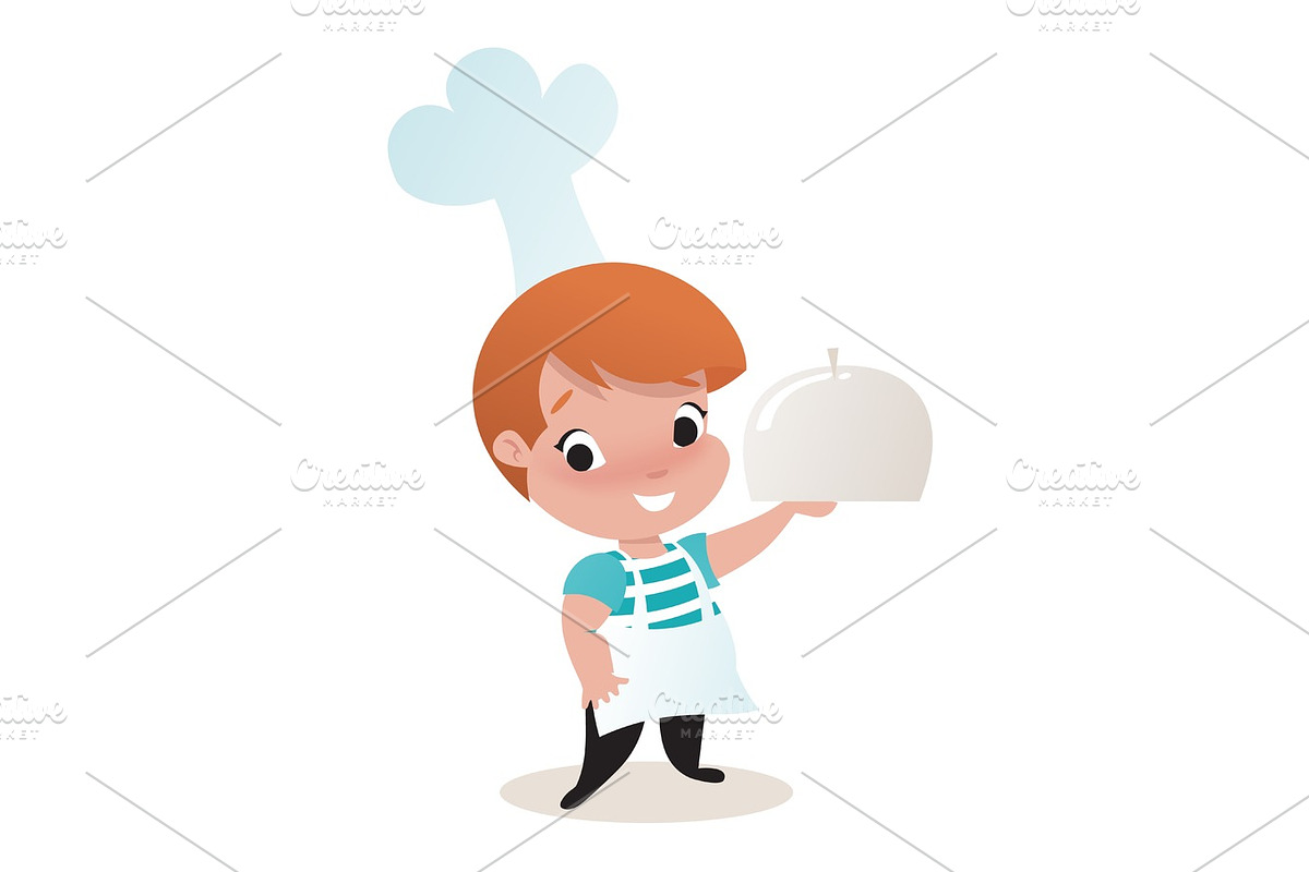 little child boy illustration in Illustrations - product preview 8