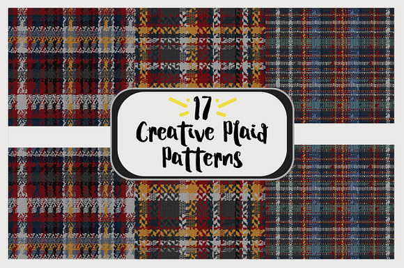 Seamless Plaid Patterns in Patterns - product preview 3