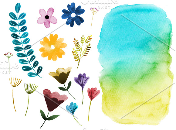 Quirky Cute Flowers in Illustrations - product preview 3
