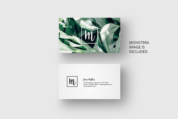 Business card bundle + images No. 01 in Business Card Templates - product preview 3