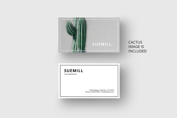 Business card bundle + images No. 01 in Business Card Templates - product preview 5
