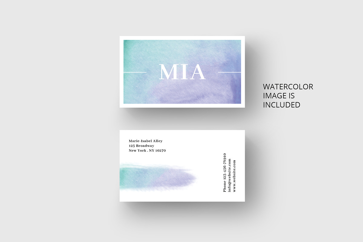 Business card bundle + images No. 2 in Business Card Templates - product preview 8