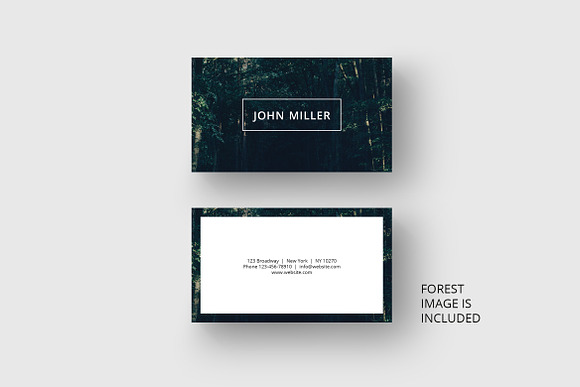 Business card bundle + images No. 2 in Business Card Templates - product preview 3