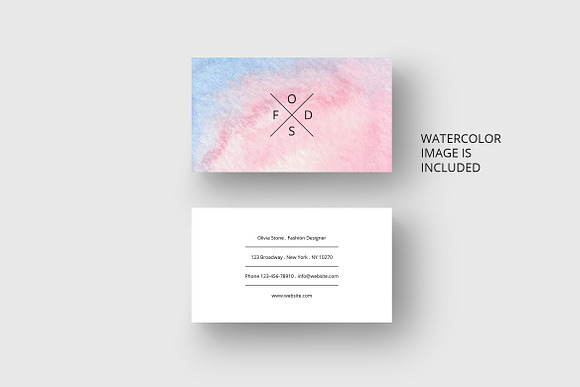 Business card bundle + images No. 2 in Business Card Templates - product preview 4