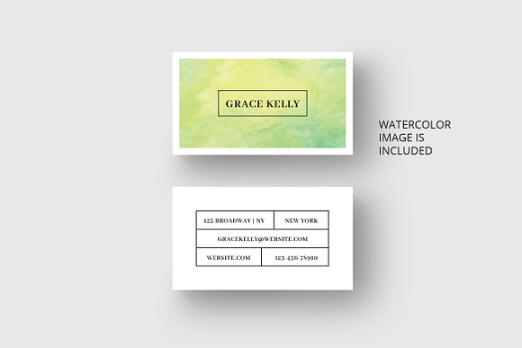 Business card bundle + images No. 2 in Business Card Templates - product preview 5