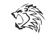 Lion logo in vector