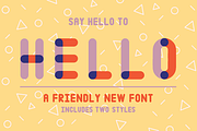 Hello - Font