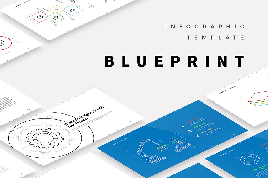 BLUEPRINT Template in PowerPoint Templates - product preview 8