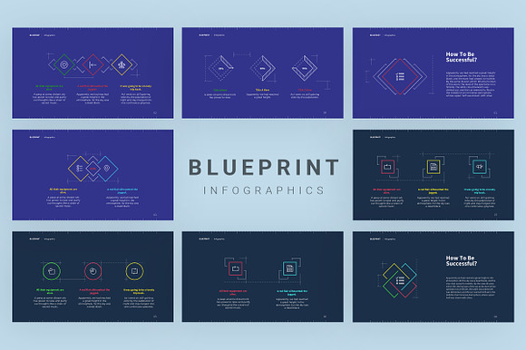 BLUEPRINT Template in PowerPoint Templates - product preview 4