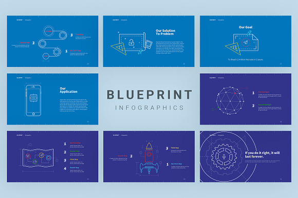 BLUEPRINT Template in PowerPoint Templates - product preview 7
