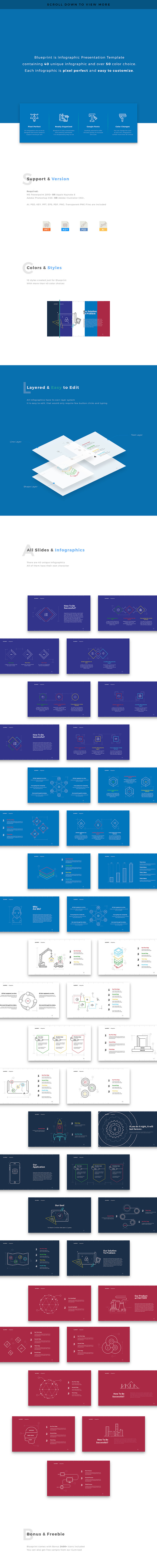 BLUEPRINT Template in PowerPoint Templates - product preview 9
