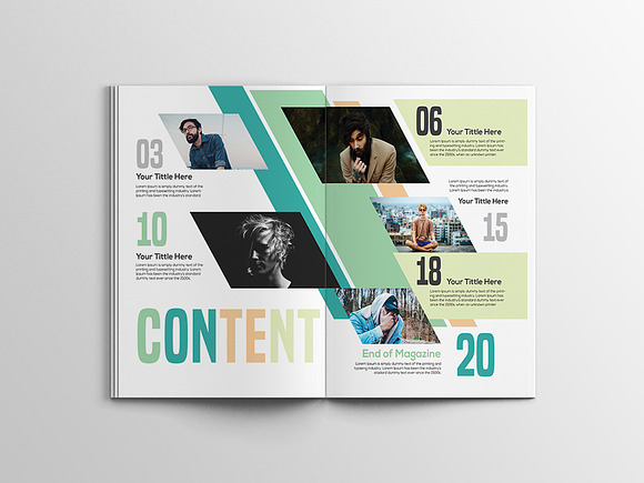 Kool Boy's Magazine Templates in Magazine Templates - product preview 1