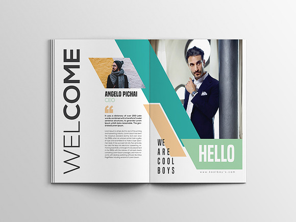 Kool Boy's Magazine Templates in Magazine Templates - product preview 3