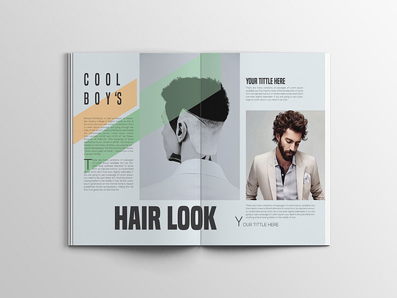 Kool Boy's Magazine Templates in Magazine Templates - product preview 8